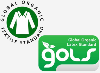 GOTS and GOLS certified natural organic latex mattresses